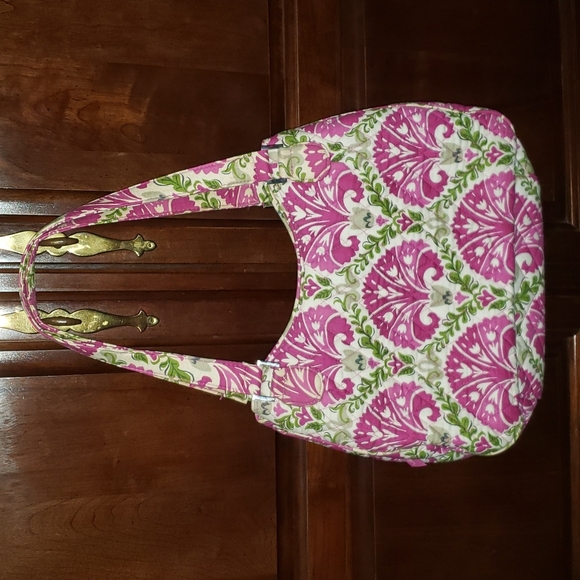 Vera Bradley Emily Satchel Julep Tulip - Picture 2 of 9